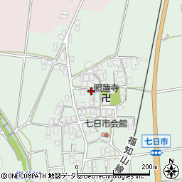 兵庫県丹波市春日町七日市255周辺の地図