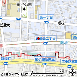 愛知県名古屋市東区葵1丁目14-18周辺の地図