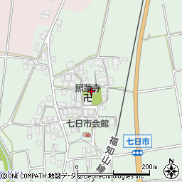 兵庫県丹波市春日町七日市307周辺の地図