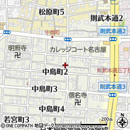 愛知県名古屋市中村区中島町1丁目99周辺の地図