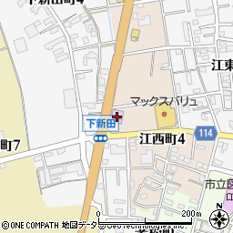 ミカド観光津島店周辺の地図