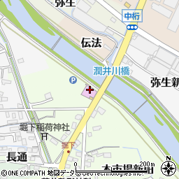 静岡県富士市長通周辺の地図