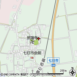 兵庫県丹波市春日町七日市309周辺の地図