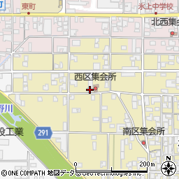 兵庫県丹波市氷上町西中376周辺の地図