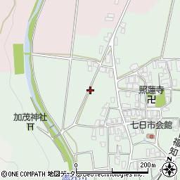 兵庫県丹波市春日町七日市266周辺の地図