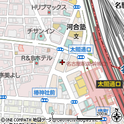 愛知県名古屋市中村区椿町3周辺の地図