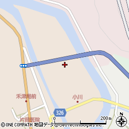 西日本高速道路株式会社中国支社　湯原料金所周辺の地図