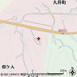 愛知県豊田市大井町ミコガ入周辺の地図
