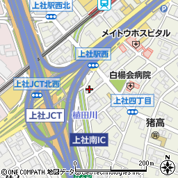 愛知県名古屋市名東区上社4丁目145周辺の地図