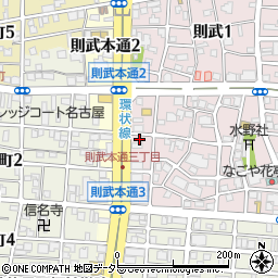 鈴木質店　ＪＲ名古屋西口本店周辺の地図