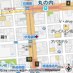 株式会社三社電機製作所　名古屋営業所周辺の地図