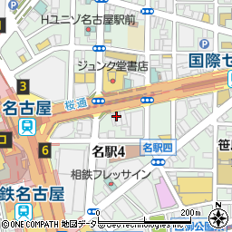 ｉＰｈｏｎｅ修理のクイック名古屋店周辺の地図