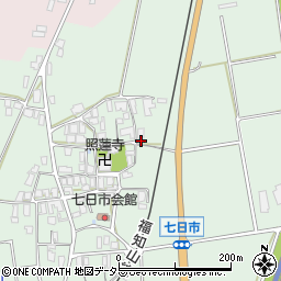 兵庫県丹波市春日町七日市267周辺の地図