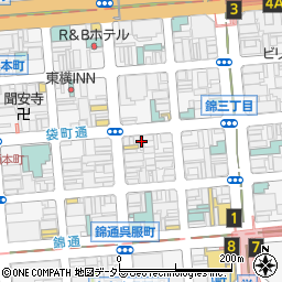 名古屋ナビゲーション周辺の地図