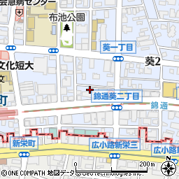 愛知県名古屋市東区葵1丁目14-4周辺の地図