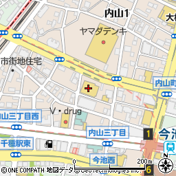 日清シスコ株式会社　名古屋支店周辺の地図