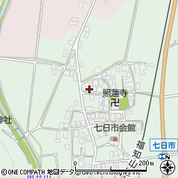 兵庫県丹波市春日町七日市295周辺の地図