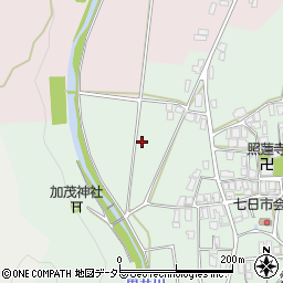 兵庫県丹波市春日町七日市周辺の地図