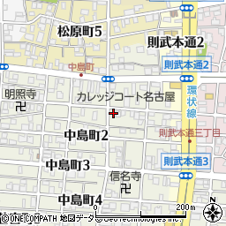 愛知県名古屋市中村区中島町1丁目97周辺の地図