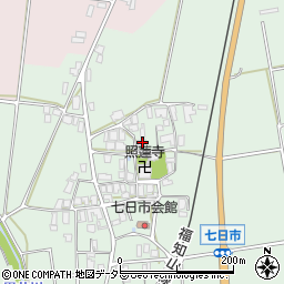 兵庫県丹波市春日町七日市289周辺の地図