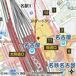 八かく庵 名古屋セントラルタワーズ店周辺の地図