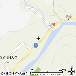 鳥取県日野郡日南町生山349-2周辺の地図