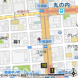 福岡銀行名古屋支店 ＡＴＭ周辺の地図