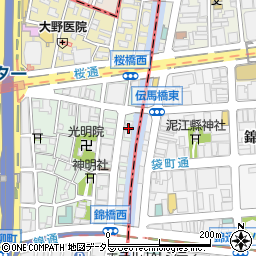 株式会社坂井海苔店周辺の地図