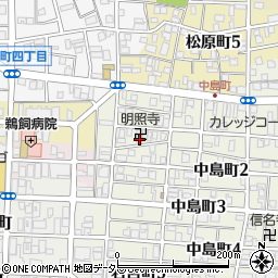 愛知県名古屋市中村区中島町1丁目113周辺の地図