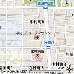 名古屋市役所健康福祉局　障害者・就労支援センターめいしんれん周辺の地図
