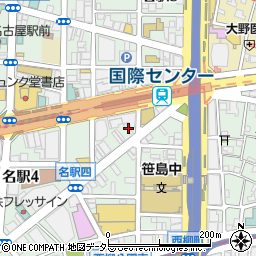 オーシャンネイル　名駅店周辺の地図