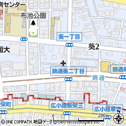 三共精粉株式会社　名古屋営業所周辺の地図