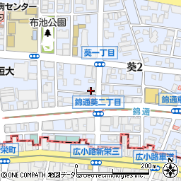 三共精粉株式会社　名古屋営業所周辺の地図