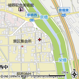 兵庫県丹波市氷上町西中59周辺の地図
