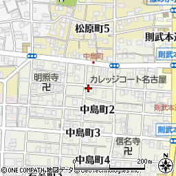 愛知県名古屋市中村区中島町1丁目周辺の地図