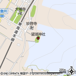 望湖神社周辺の地図