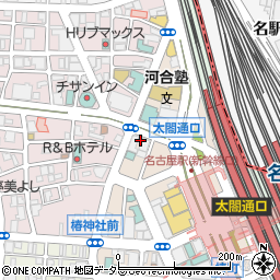 愛知県名古屋市中村区椿町3-20周辺の地図