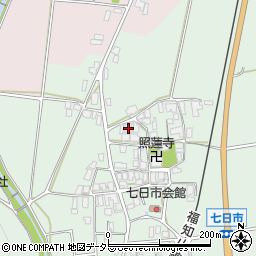 兵庫県丹波市春日町七日市258周辺の地図