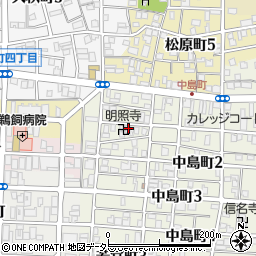 愛知県名古屋市中村区中島町1丁目112周辺の地図