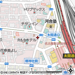 カレーハウスＣｏＣｏ壱番屋名古屋駅西口店周辺の地図