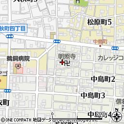 愛知県名古屋市中村区中島町1丁目114周辺の地図