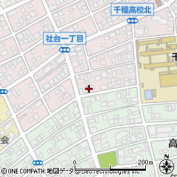 愛知県名古屋市名東区社台1丁目289周辺の地図