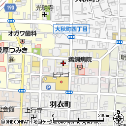 松岡健遊館周辺の地図