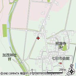 兵庫県丹波市春日町七日市271周辺の地図