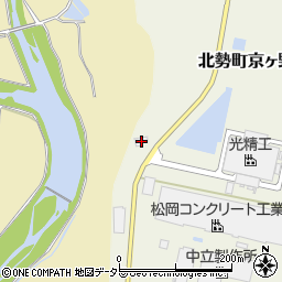 三重県いなべ市北勢町京ヶ野新田345-7周辺の地図