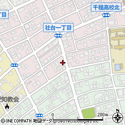 愛知県名古屋市名東区社台1丁目79周辺の地図