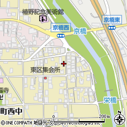 兵庫県丹波市氷上町西中57周辺の地図