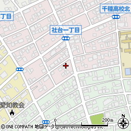 愛知県名古屋市名東区社台1丁目82周辺の地図