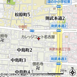愛知県名古屋市中村区中島町1丁目26周辺の地図