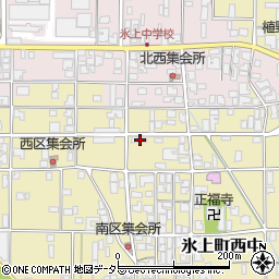 兵庫県丹波市氷上町西中394周辺の地図